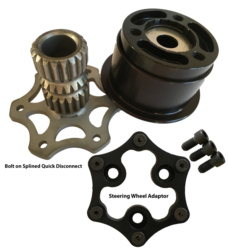 Miatacage.com. Splined Bolt on Quick Disconnect